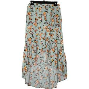 🔸BUNDLE ONLY🔸|EUC| NOBO Floral Ruffle Maxi Skirt